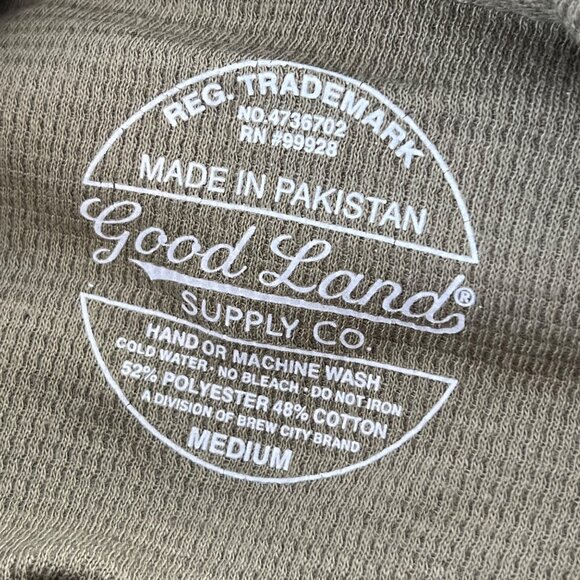 Good Land Supply Co Gulf Shores Alabama Hoodie Size Medium Long Sleeve NEW - Picture 5 of 6